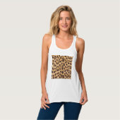 Débardeur trendy stylislisi wild safari leopard print (Devant entier)