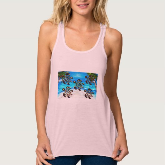 Débardeur Turtle Art (Devant)