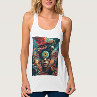 Débardeur Un-Eyed Dreamer : surréaliste Art T-shirt