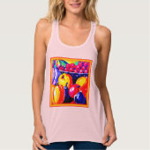 Débardeur Une Superbe Peinture À L'Huile De Fruité. Commande (Devant)