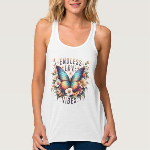 Débardeur Vibrations d'amour sans fin Papillon Art-96281