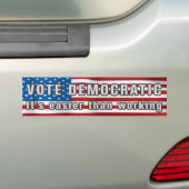 Debat over de Democratische anti-Obama-brigade Bumpersticker (Op auto)