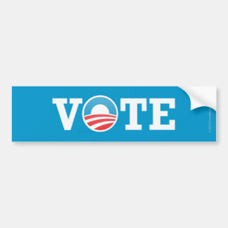 Debat over de pro-Obama-sticker Bumpersticker