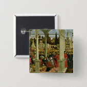 Debat van de heer Stephen Vierkante Button 5,1 Cm (Voorkant /achterkant)