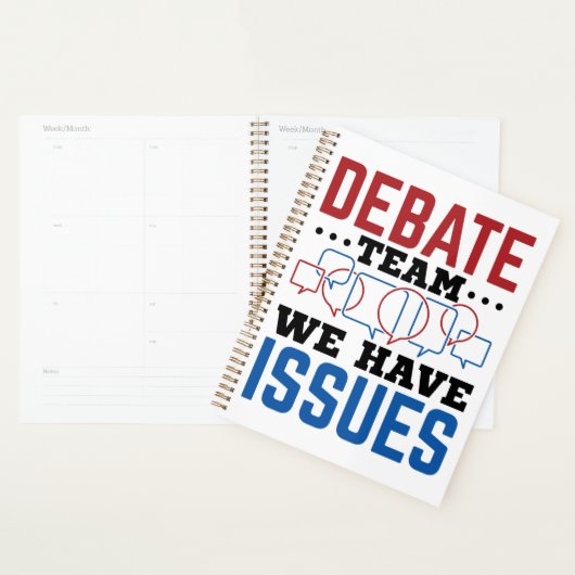 Debate Team we hebben problemen Planner (Display)