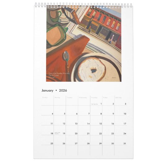 Debbie Mueller Calendrier Art 2026 (Jan 2026)