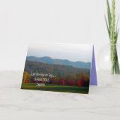 Debbie's Hartelijk dank Bedankkaart (Voorkant)