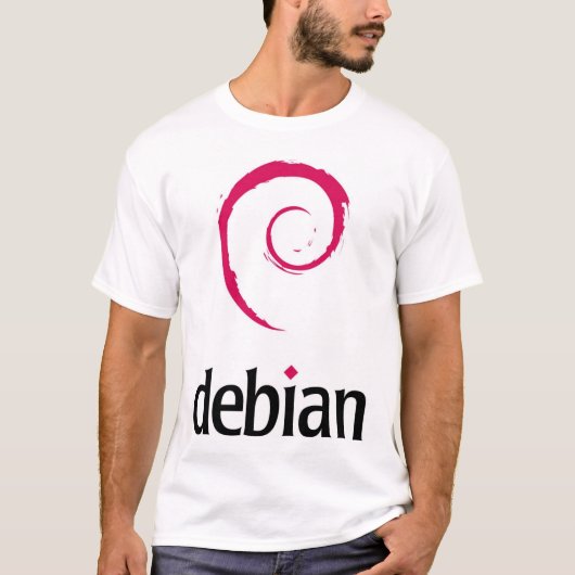 Debian logo t-shirt (Voorkant)
