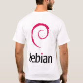 Debian T-shirt (Achterkant)