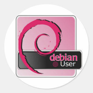 Debian User Logo Sticker