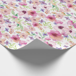 Debiet - LONDEN - Floral Matt Wrapping Paper Cadeaupapier