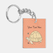  debietschildpad-Sleutelhanger Sleutelhanger (Voorkant Links)