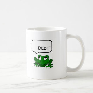 Débit de grenouille ou tasse de crédit