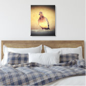 Debonair Dove Canvas Afdruk (Insitu (Slaapkamer))