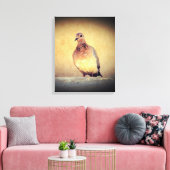 Debonair Dove Canvas Afdruk (Insitu (Woonkamer))