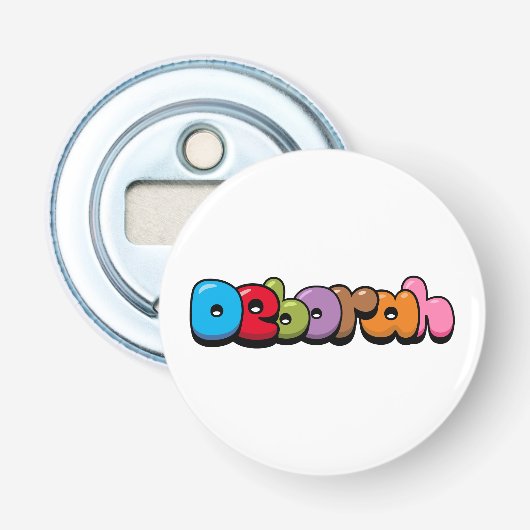 Deborah Button Flesopener (Voorkant)