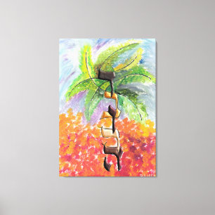 Deborah Canvas Afdruk
