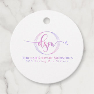 DEBORAH STEWART MINISTRIES BEDANKJES LABELS