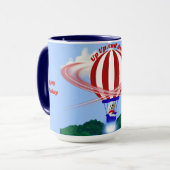 Debout Et Éloigné Joyeux Anniversaire Mug (Devant gauche)