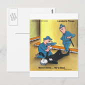 Debout Mime Drôle Tee - shirt Cartes de Mugs Cadea (Devant / Derrière)