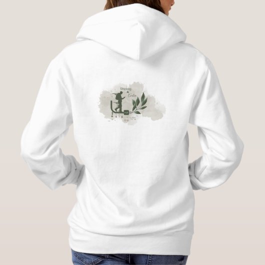 Débrancher et évoluer | Sweat - shirt à capuche de (Dos)