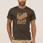 Débranchez - le T-shirt de forêt de Bluegrass (Devant)