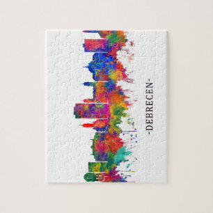 Debrecen Hongarije Skyline Legpuzzel