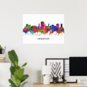 Debrecen Hongarije Skyline Poster (Thuiskantoor)