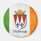 DeBryan Irish Flag Magneet (Voorkant)