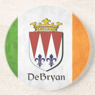 DeBryan Irish Flag Zandsteen Onderzetter