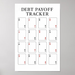 Debt Payoff Tracker Poster