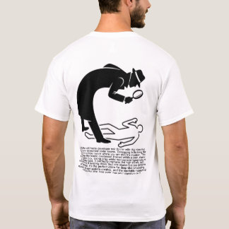 Debuggen is oplossen als jijzelf schuldig bent t-shirt