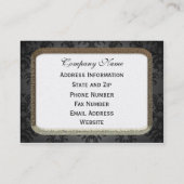 Debusschère Elegant Professional Visitekaartje (Achterkant)