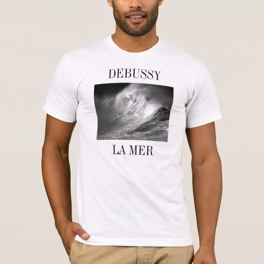 DEBUSSY LA MER T-SHIRT (Voorkant)