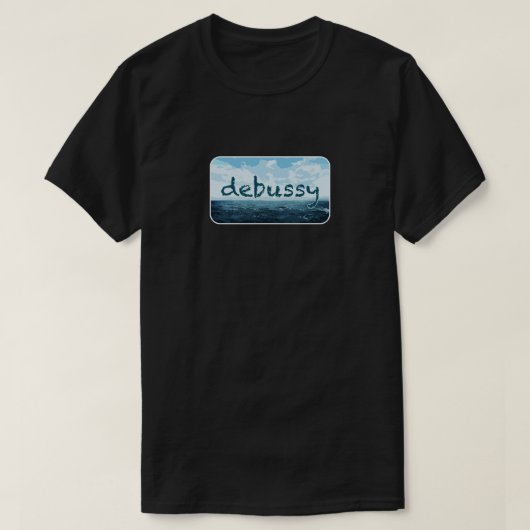 DEBUSSY T-SHIRT (Design voorkant)