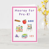 Début de la carte pré-K (Fleur jaune)