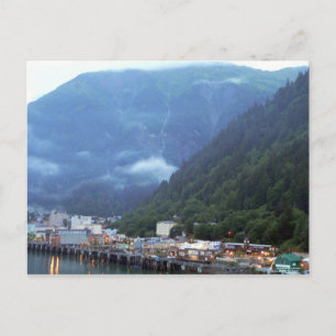 Début de soirée en carte postale de Juneau