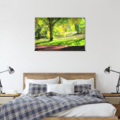 Début d'une Automne de Cornouailles - toile envelo (Insitu(Chambre))