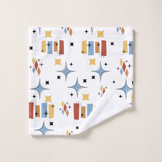 Début rétro du milieu du siècle (Gant de toilette)