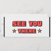 Débutant de l'année - Invitation de billet de bask (Dos)