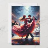 Debutante Ball Cotillion Ballroom Dancing Kaart (Voorkant)