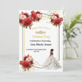 Debutantenfeest Uitnodiging (Staand voorkant)