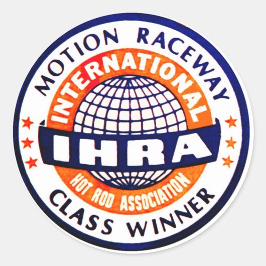 deca ronde sticker (Voorkant)