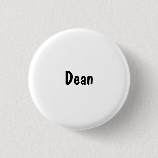 Decaan Ronde Button 3,2 Cm (Voorkant)