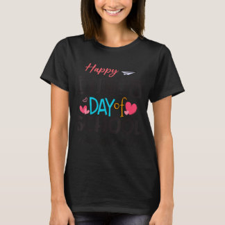 Decaan van studenten gelukkig eerste schooldag ter t-shirt