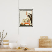 Décadent années 1920 Art Déco Avant Garde Couple (Cuisine)