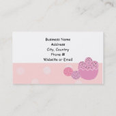 Decadent Cake Balls Visitekaartje (Achterkant)