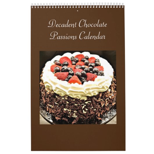 Decadent Chocolade Passies Kalender (Hoes)