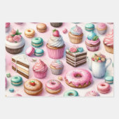 Decadent Desserts Inpakpapier Vel (Voorkant 2)