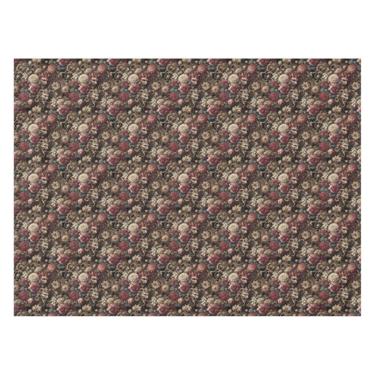 Decadent Devilry - Gothic Medium Pattern Tafelkleed (Voorkant (Horizontaal))